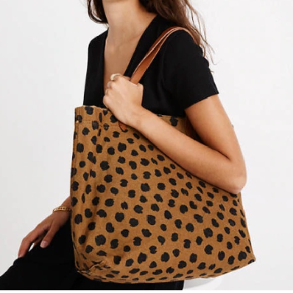 madewell leopard tote